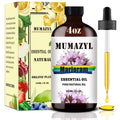 Marjoram Essential Oil, Marjoram Oil 4 Fl Oz 120ML for Diffuser Humidifier Yoga Cleaning DIY Candle Soap Making MUMAZYL Essential Oils