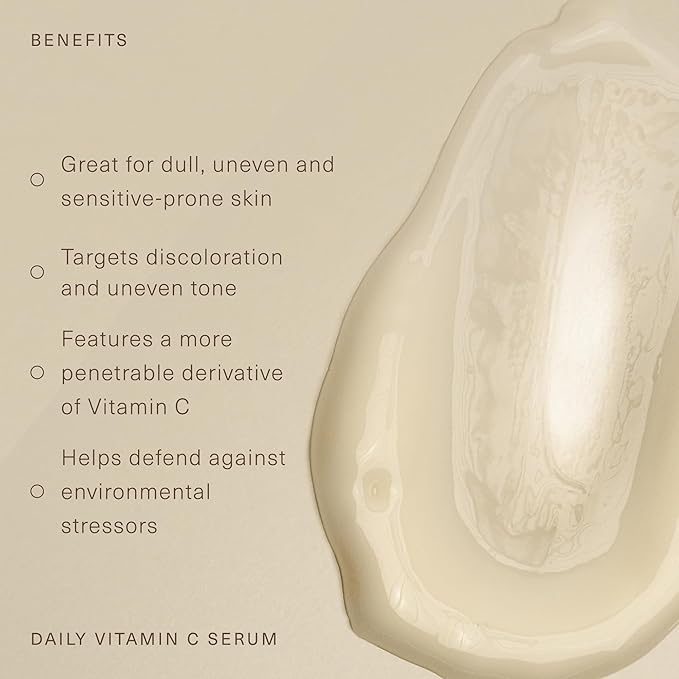Oak Essentials Daily Vitamin C Serum, Brightening Face Serum, 1 fl oz