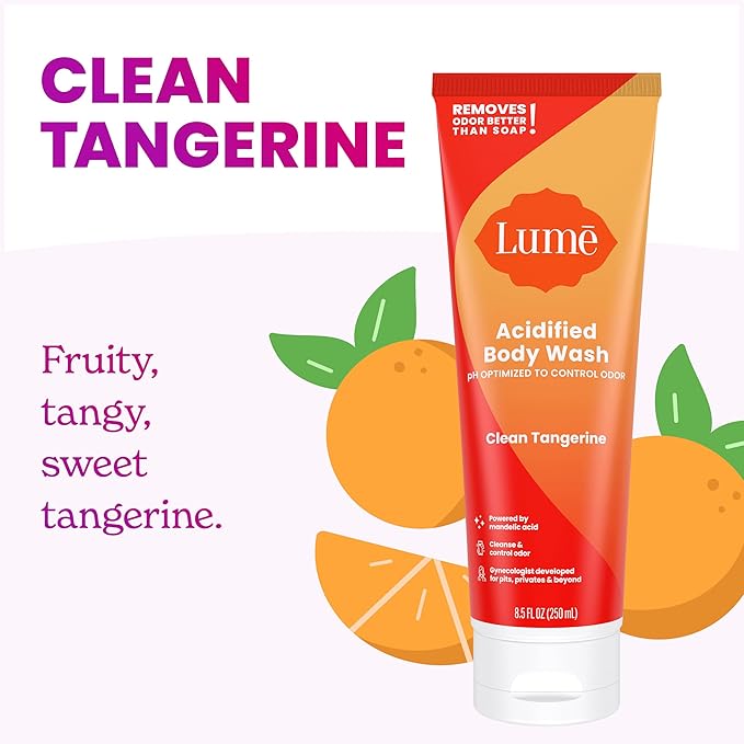 Lume Acidified Body Wash - 8.5 oz (Clean Tangerine)