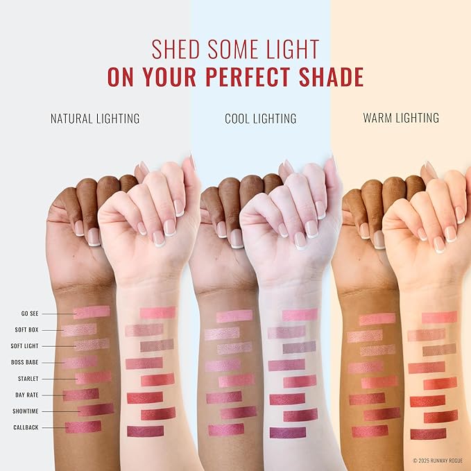 Runway Rogue Long Wear Liquid Lipstick, Transfer-Proof, ‘Soft Light’