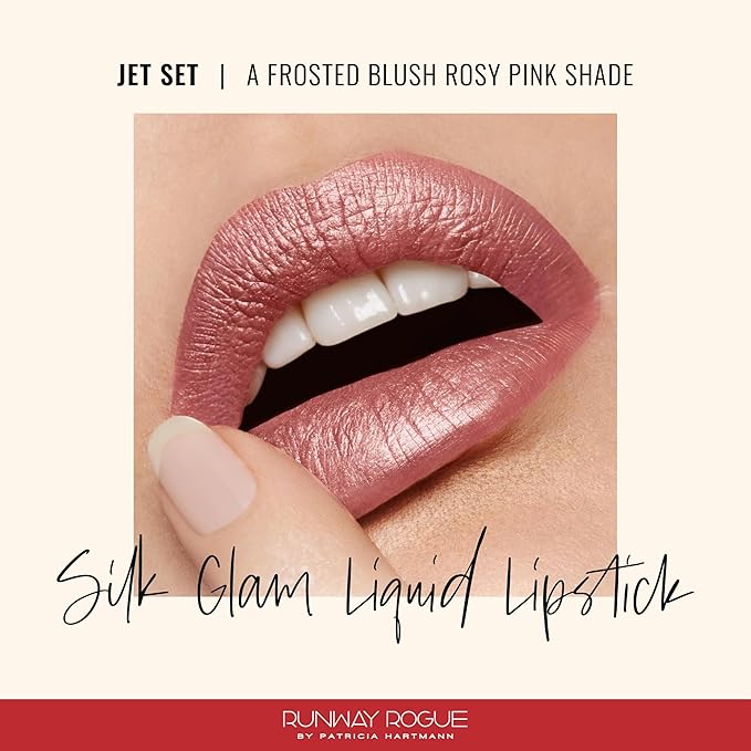 Runway Rogue Long Wear Liquid Lipstick, Transfer-Proof, ‘Jet Set’