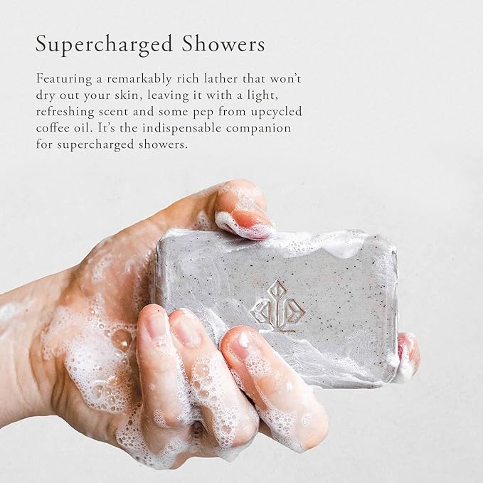 Caldera + Lab The Body Bar | Men's Exfoliating Soap, Organic, 7 Oz