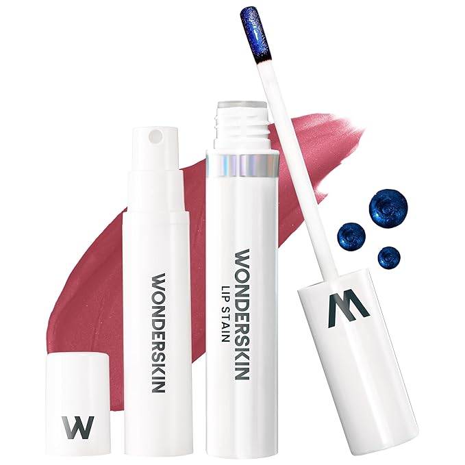 Wonderskin Lip Stain Kit – Long Lasting, Waterproof, Lip Tint Peel Off