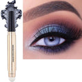 Metiplou Silver Smokey Grey Gray Eyeshadow Stick eyeliner pencil Makeup Cream Smooth Shimmer Single Matte Primer Eyeshadow Pencil, Hypoallergenic Waterproof Long Lasting Eye Shadow