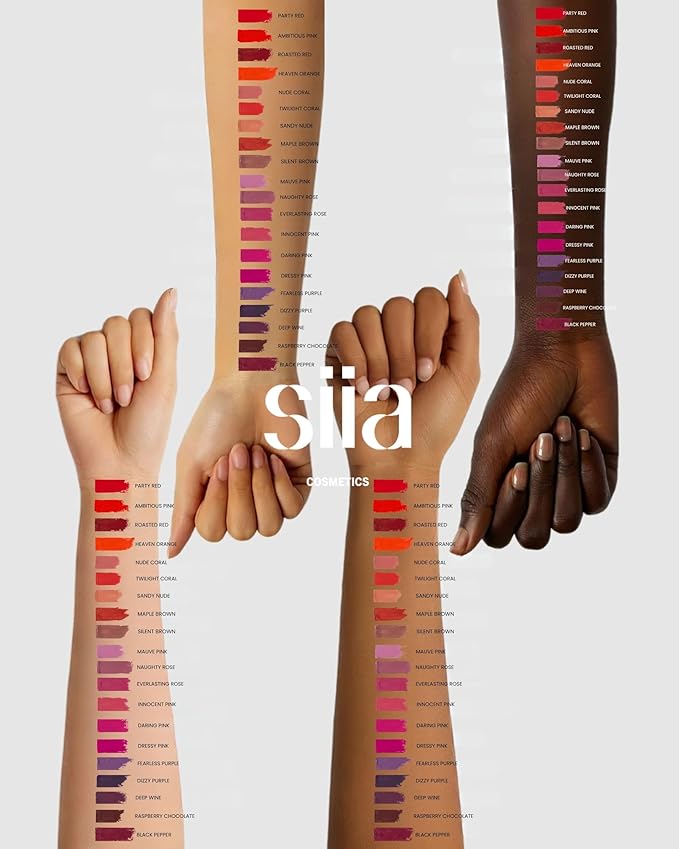 SIIA Cosmetics Change Agent Magnetic Original Lipstick in Dizzy Purple