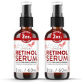 Retinol Serum for Face with Hyaluronic Moisture Complex Lightweight Night Serum for Smoother, Radiant-Looking Skin | Helps Minimize the Appearance of Fine Lines & Uneven Tone 2 oz 2 Pack