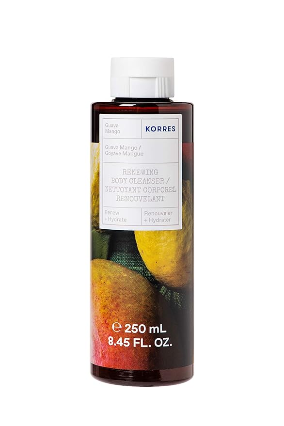 KORRES Renewing Body Cleanser, Guava Mango Scented Body Wash