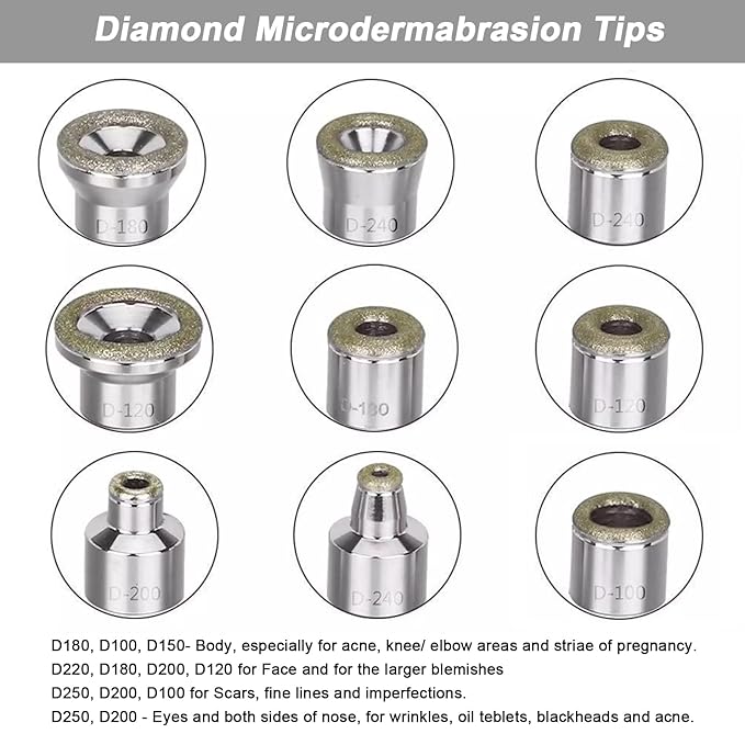 AIMENGXI Diamond Microdermabrasion Machine Professional Plus, 3 in 1 Pink Diamond Dermabrasion Facial Beauty Equipment Skin Care for Vacuum Blackhead Removal & Spray, Suction Power 0-70 cmHg