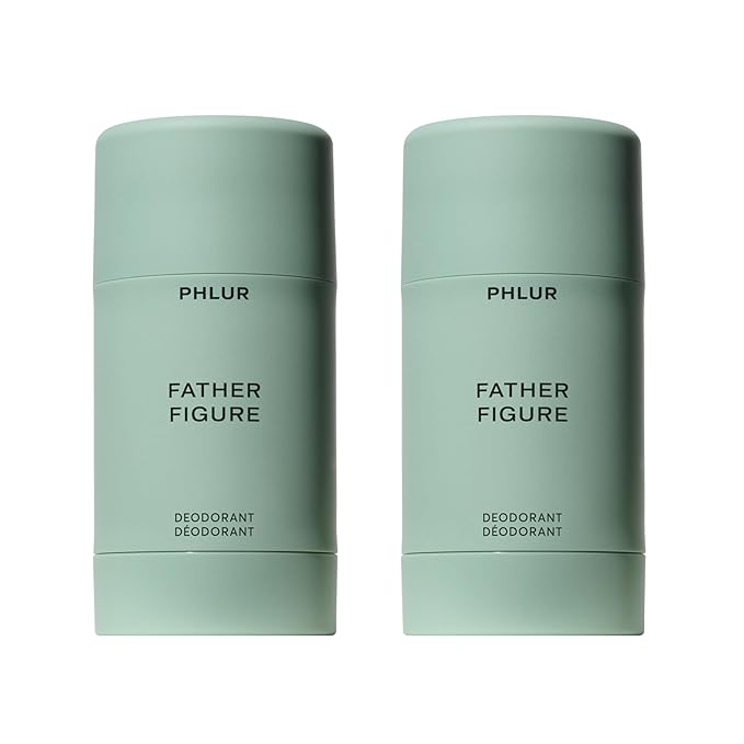 PHLUR Father Figure Natural Deodorant, 1.76 Oz (2-Pack) – Aluminum Free