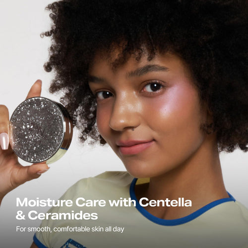 2aN Gleaming Tension Cushion Foundation Pact #25 Sand Beige, Korean Cushion Foundation Makeup, Lightweight & Buildable Coverage with Ceramides and Centella Asiatica (0.45 oz)