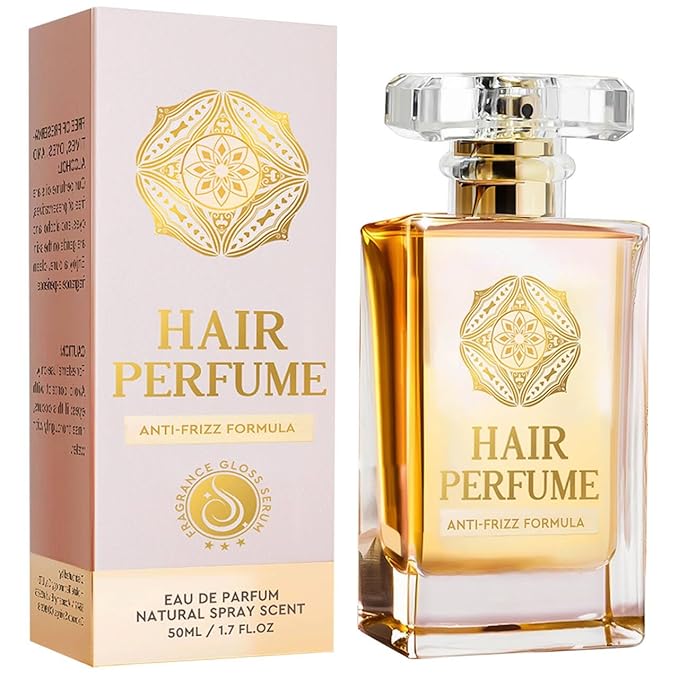 Crislan Hair Perfume, Pheromones Perfumes for Women, 50ml Natural Scented Hair Mist, Leave-In Conditioning Spray for Dry & Frizzy Hair, Long Lasting Fragrance