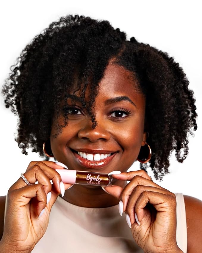 Bgirly Lipsauce | Handmade, Vegan, Moisturizing Lip Gloss, Non-Sticky Lip Gloss (Queen)