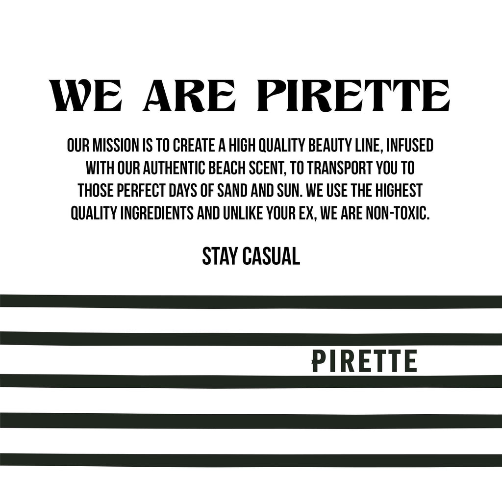 PIRETTE Eau de Parfum, Long Lasting Beach-Inspired Perfume for Women