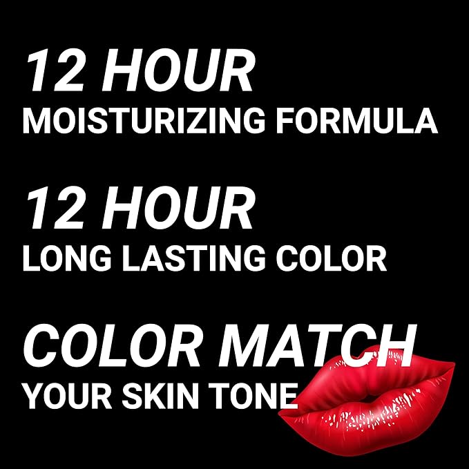 MOODmatcher LIVAURA Long Lasting Lipstick for Women – Color Changing Moisturizing Cream Lipsticks, Smudge Proof Lip Stick, Easy to Apply Lip Makeup, Made in USA (Pink)