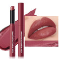 TWLBXMG Matte Lipstick Single, Long Lasting Waterproof Velvet Lipsticks, High Pigment Non-Stick Cup Not Fade Lipstick for Women，Quick Makeup Lightweight Portable 11#