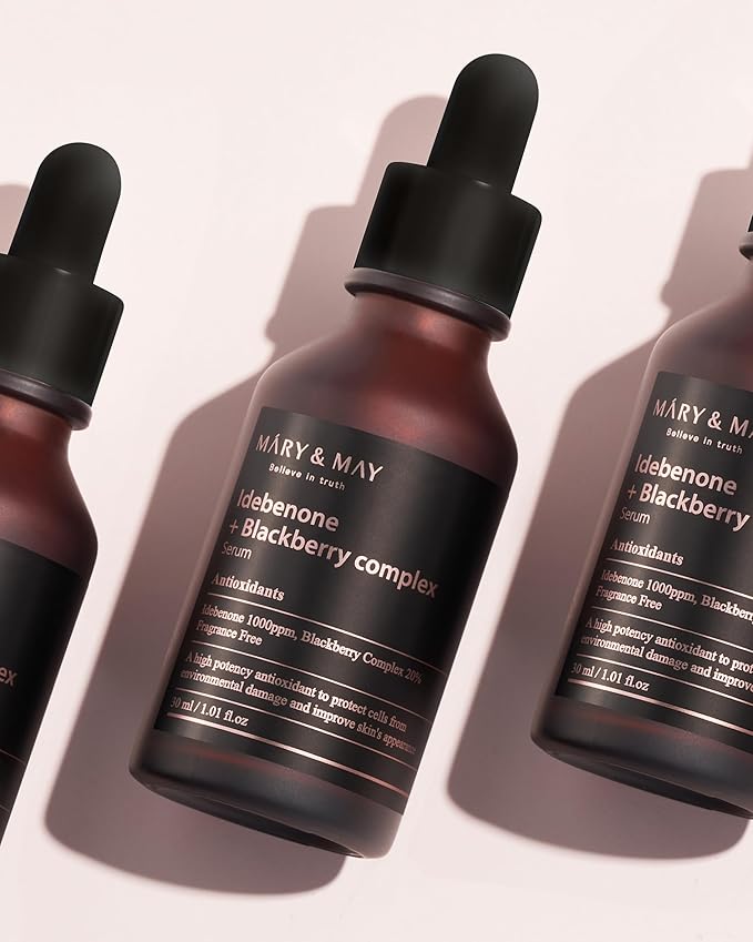 Mary&May Idebenone Blackberry Antioxidant Face Serum 1.01 fl.oz