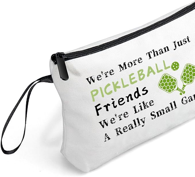 ARIOSEY Pickleball Gifts for Women, Travel Makeup Cosmetic Bag