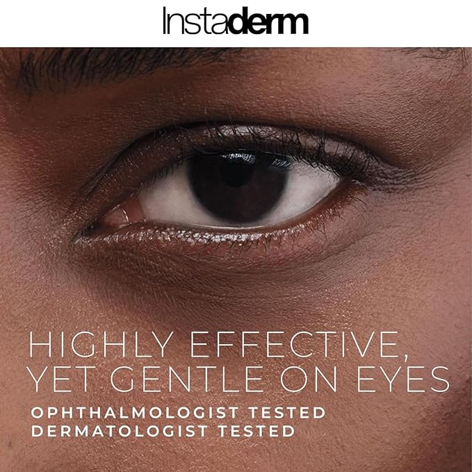 Instaderm Eye Repair Cream Reduces the Appearance of Dark Circles, Puffiness, Under Eye Bags, Fine Lines & Wrinkles, Anti-Aging Formula with Niacinamide Visibly Smooth, & Hydrate the Skin.