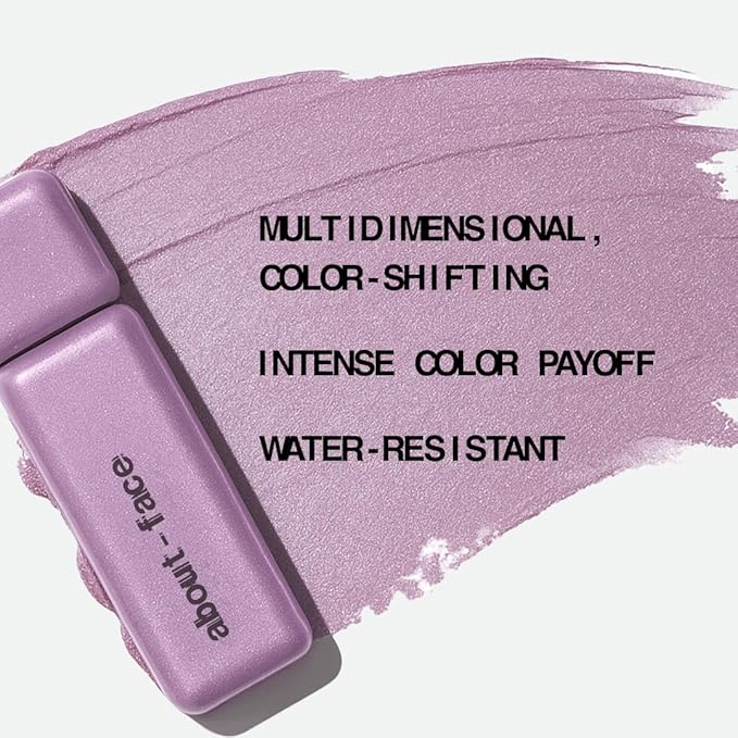 aboutface Fractal Glitter Eye Paint | Lavender | 0.13oz