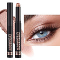 Mefyhtune Mauve Taupe Eyeshadow Stick, Cream Smooth Shimmer Single Eyeshadow Pencil, High Pigmented Eye Shadow Brightener Stick, Hypoallergenic Waterproof Long Lasting Eye Highlighter Stick(10#)