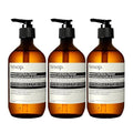 Aesop Geranium Leaf Body Cleanser | Gentle Shower Gel with Geranium, Mandarin and Bergamot Essential Oil Blend to Refresh & Balance Skin | 500 mL / 16.9 oz (Pack of 3)