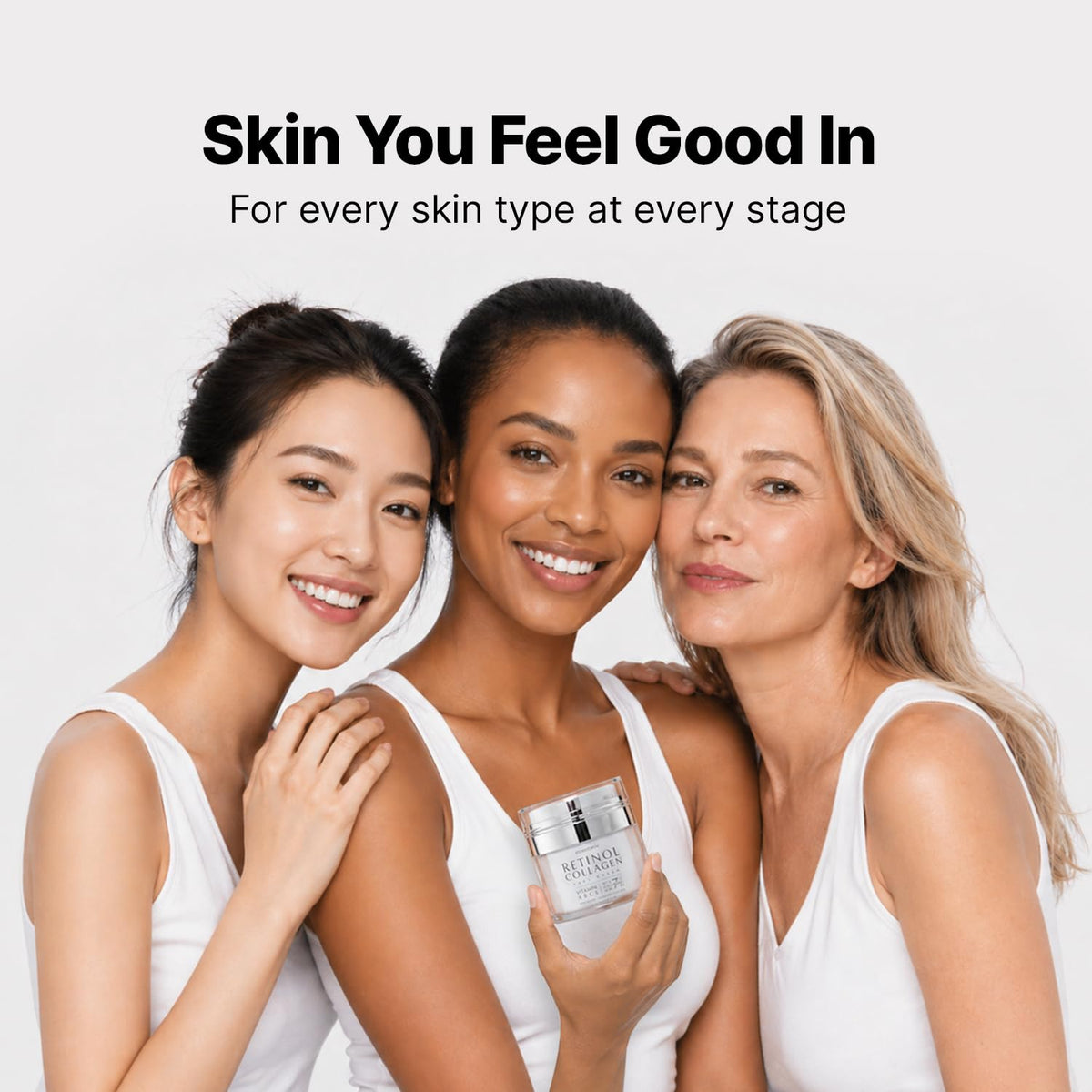EnaSkin Retinol Collagen Face Cream for Wrinkles, Anti-Aging Moisturizer