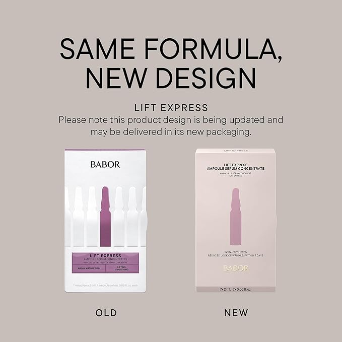 BABOR Lift Express 7-Day Ampoule Treatment, Firming Face Serum