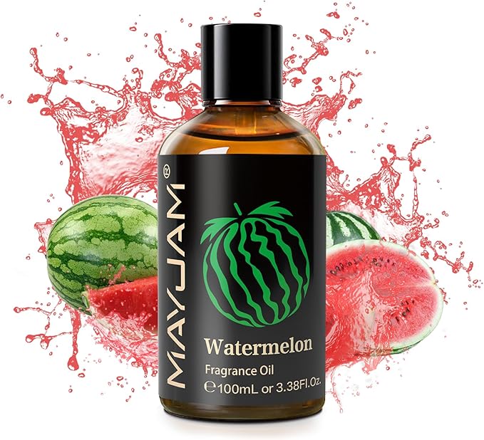 MAYJAM Watermelon Fragrance Oil for Diffusers for Home, 3.38FL.OZ