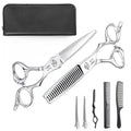 JASON Hair Cutting Scissors Set - 6" Professional Haircut Trimming Shears