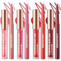 Jolilab Matte Lip Liner Lip Oil Set, Lip Makeup Set Natural Smooth Long-Lasting And Hydrating Beauty Daily Cosmetics Gift for Women Easy-to-Use（10pcs）