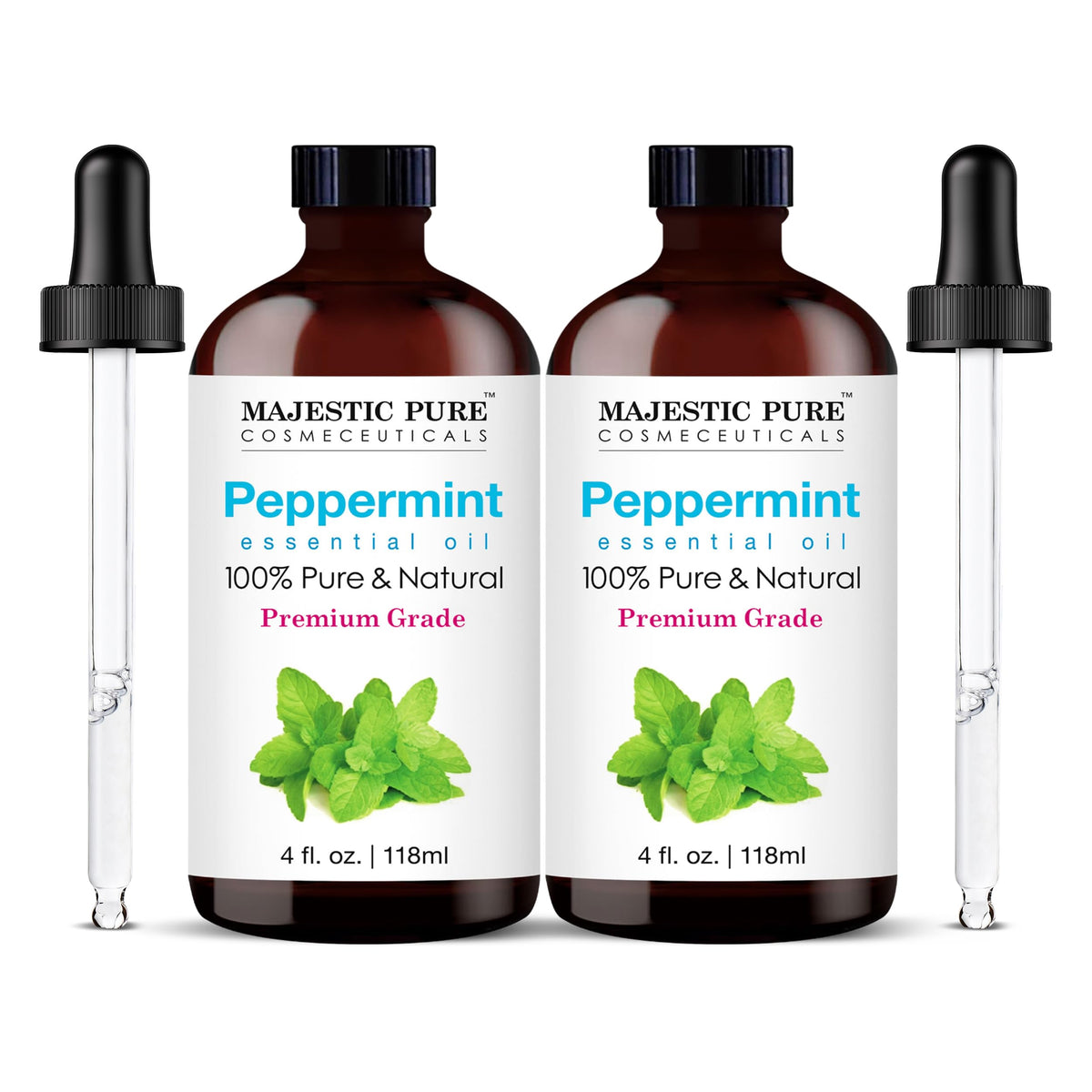 Majestic Pure Wintergreen Essential Oil for Diffuser - 4 Fl Oz
