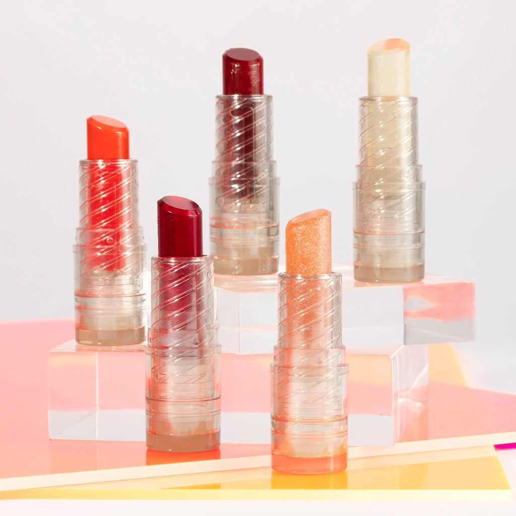 Pacifica Lipstick Oil – Glow Stick Lip Tint Oil - Hydrating Tinted Lip Balm with Vitamin E for Moisturized Lips, Sheer Tint & Natural Gloss, Vegan & Cruelty-Free, 0.14 oz (Sunrise)