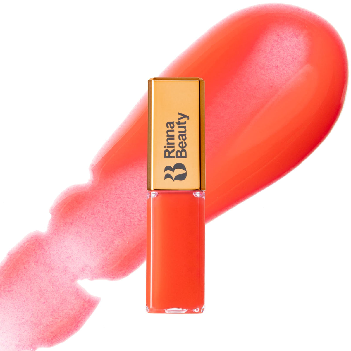 Rinna Beauty Larger Than Life Lip Plumping Oil - Power - Moisturizes & Hydrates Lips - Natural Plumping Over Time - Vegan, Cruelty-Free, & Paraben-Free 0.3 Fl Oz