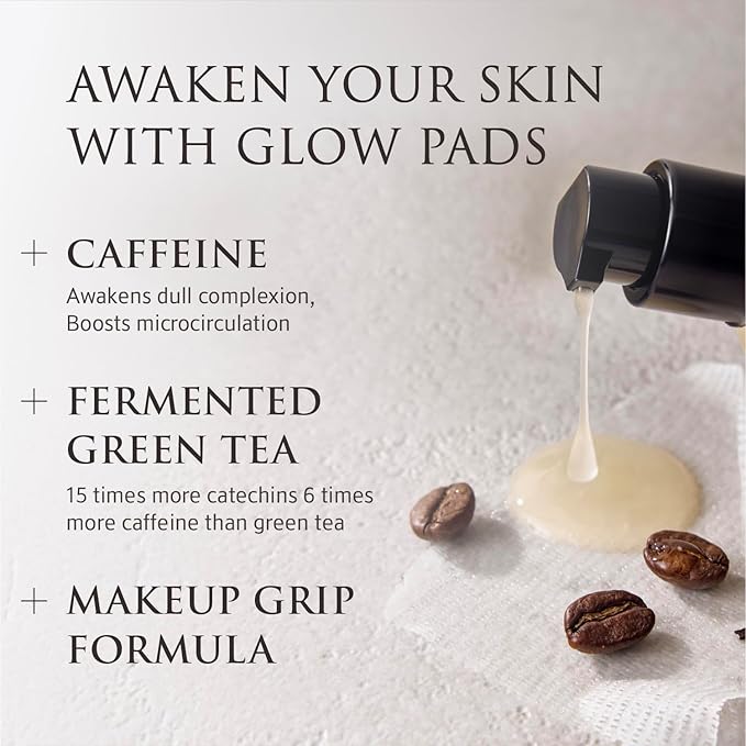YUNJAC Skin Perfecting Glow Prep Pad, 45 Pads, Toner Pads