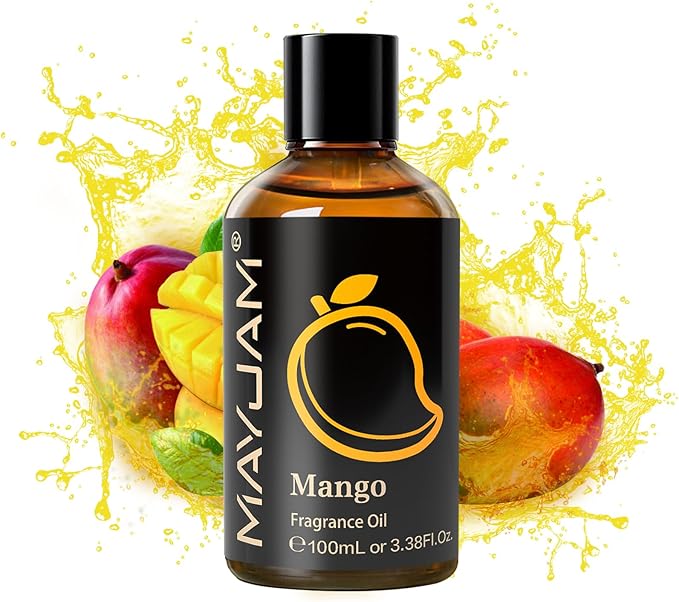 MAYJAM Mango Fragrance Oil for Soap Candle Making, 3.38fl.oz