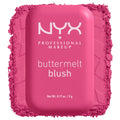 NYX PROFESSIONAL MAKEUP Buttermelt Powder Blush, Fade and Transfer-Resistant Blush, Up to 12HR Make Up Wear, Vegan Formula - Butta With Time