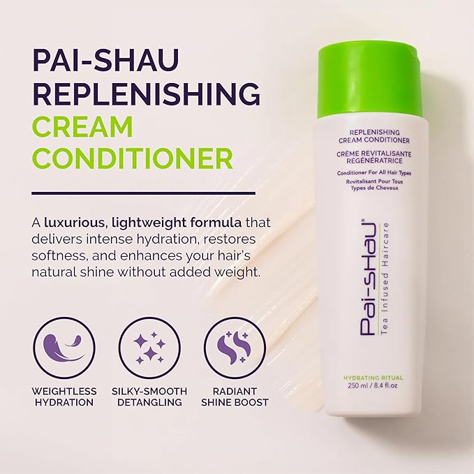 Pai-Shau - Replenishing Cream Conditioner, Hydrating for Soft & Smooth Hair