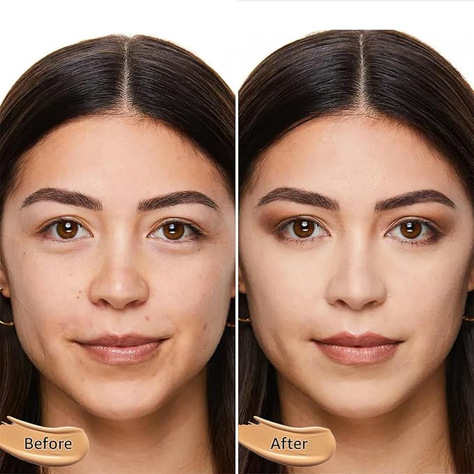 Cushion Foundation Concealer for Older Women CC Cream 2 PCS Ivory