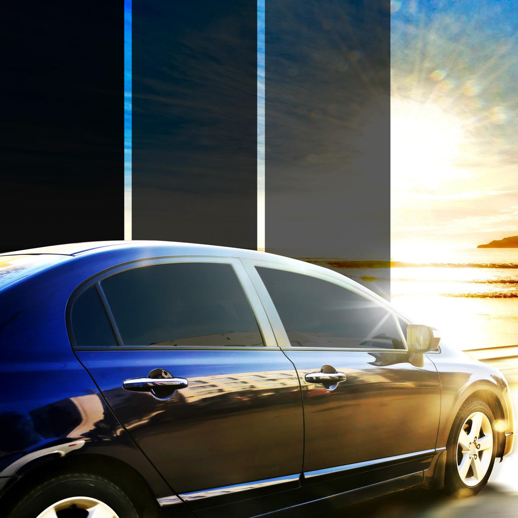 PAMAGOO Window Tint Car 20% VLT, 30" x20' Ceramic Window Roll for Privacy Sun & Glare Protection UV Heat Blocking, Scratch Resistant 5-Layer