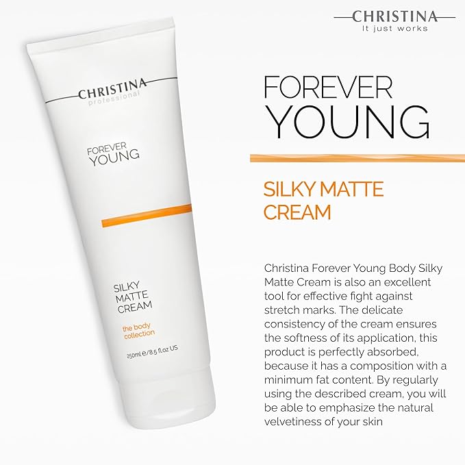 CHRISTINA- Forever Young - Silky Matte Cream For All Skin Types 250ml