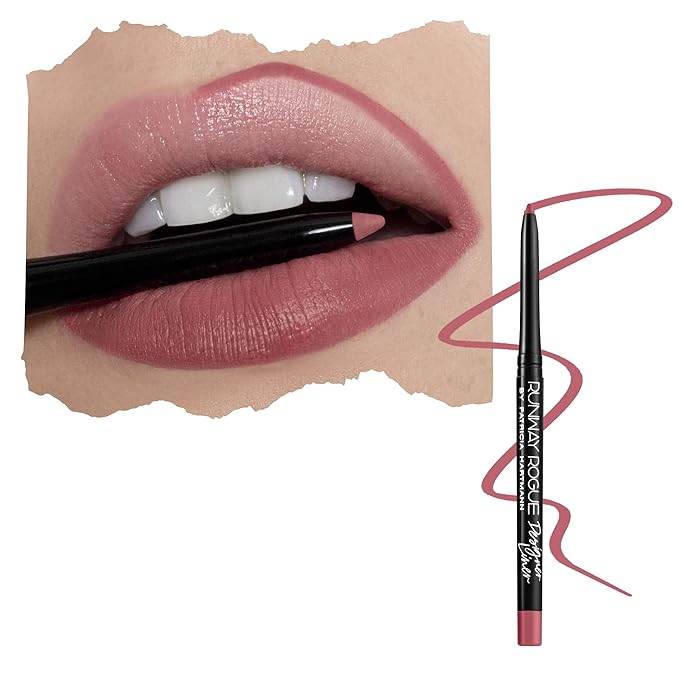 Runway Rogue Matte Lip Liner Pencil with Sharpener, ‘Camera Ready’