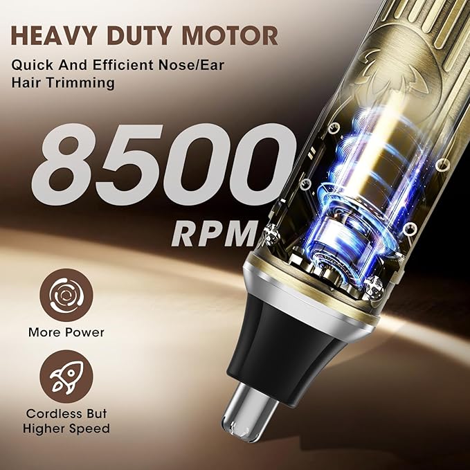 Zesuti Hair Clippers for Men,Beard Trimmer,Men's Foil Shavers Trimmer Set