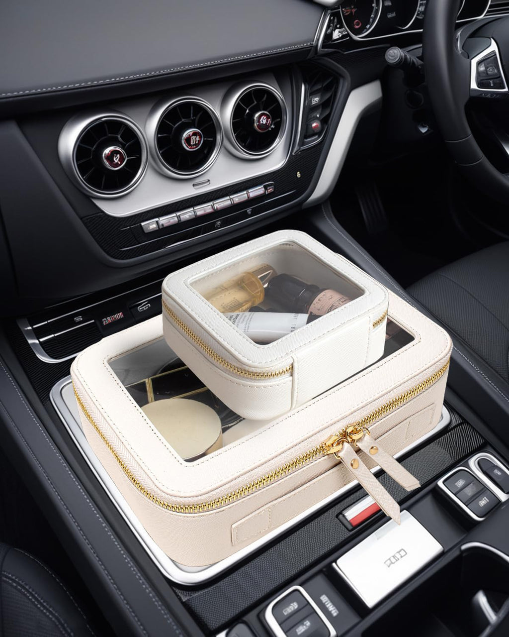 Clear Mahjong Tile Bag, Makeup Bag Set Travel Makeup Case Clear Cosmetic Travel Bag Small Makeup Organizer Mini Make Up Pouch for Purse Waterproof Toiletry Bag Portable Car Essentials Car Organizer