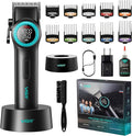 VGR 001 Professional Hair Clippers for Men with Charging Base, Black