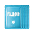 LAPCOS Derma Hyaluronic Acid Mask - Moisturizing & Hydrating (Pack of 5)