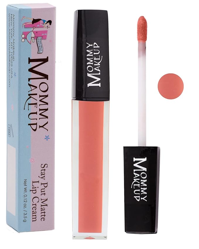 Mommy Makeup Stay Put Matte Lip Cream - Kiss-proof, Transfer-proof Lipstick