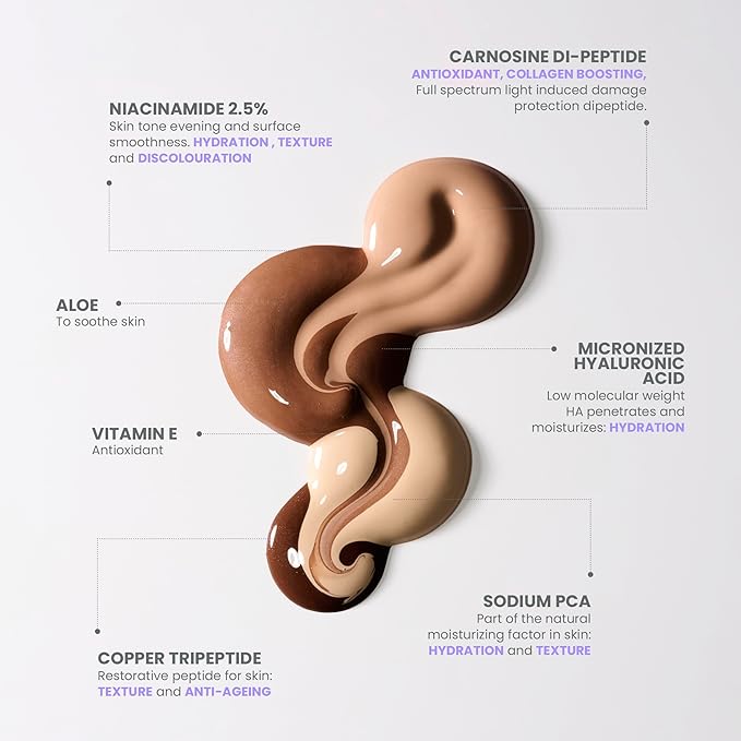 Wonderskin Hyper-Bond Serum Foundation – Waterproof, Transfer-Proof, 24HR Longwear Face Makeup with Niacinamide & Hyaluronic Acid – Lightweight, Natural Finish, Vegan & Cruelty-Free (Mesa)
