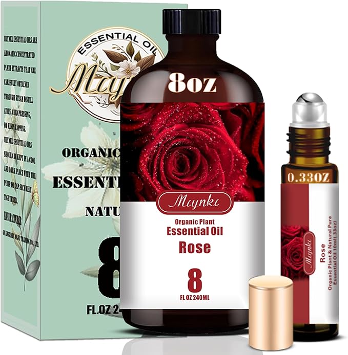 MLYNKL Rose Essential Oil,Rose Oil for Home Diffuser,8 fl oz