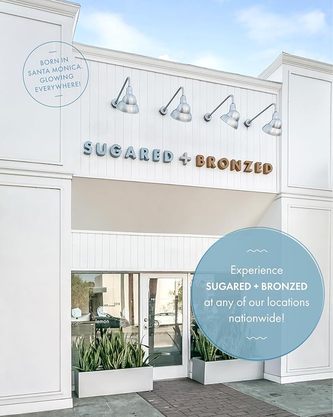 SUGARED + BRONZED Hocoba Oil, Hydrating Body Oil, Clean Formula, 8 fl oz