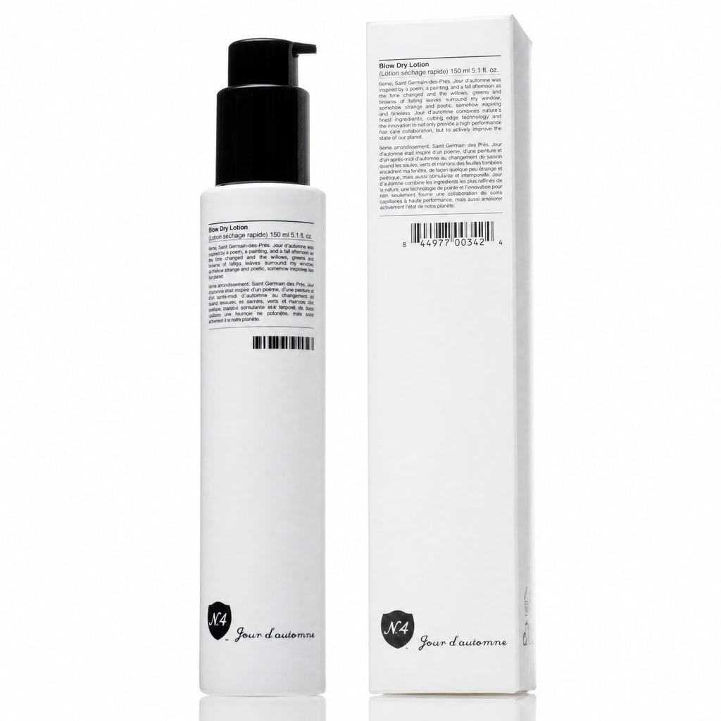 Number 4 Blow Dry Lotion. Hair Styling Cream with Thermal Protection, Reduces Blow Dry Time, Smooth Finish & Volume, Anti-Frizz, 5.1 oz